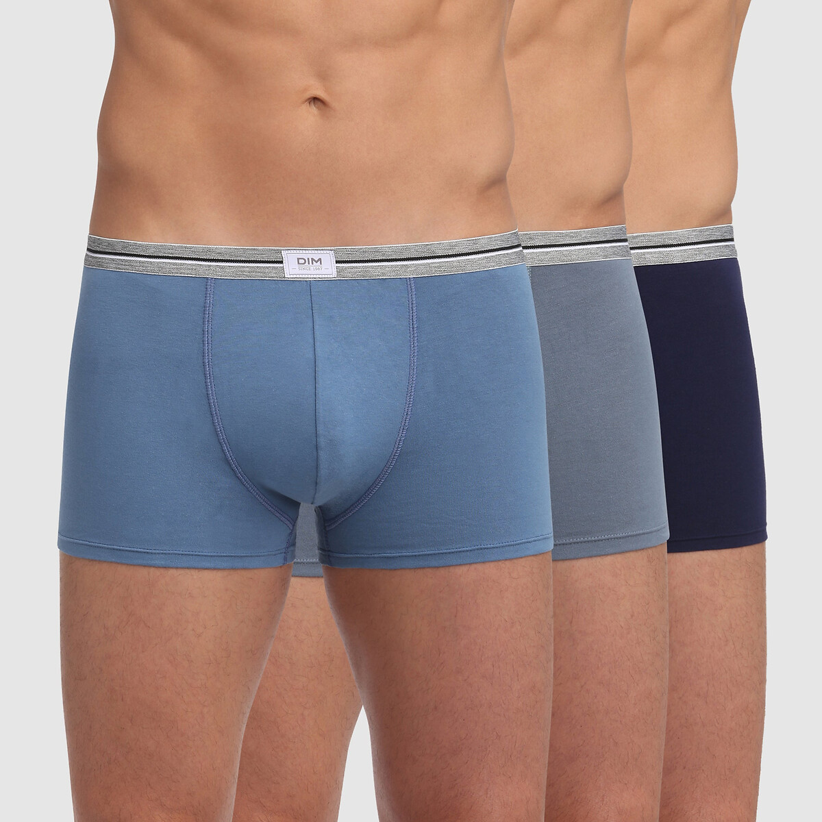 DIM<br>Conjunto de 3 cuecas boxer Ultra Resistentes