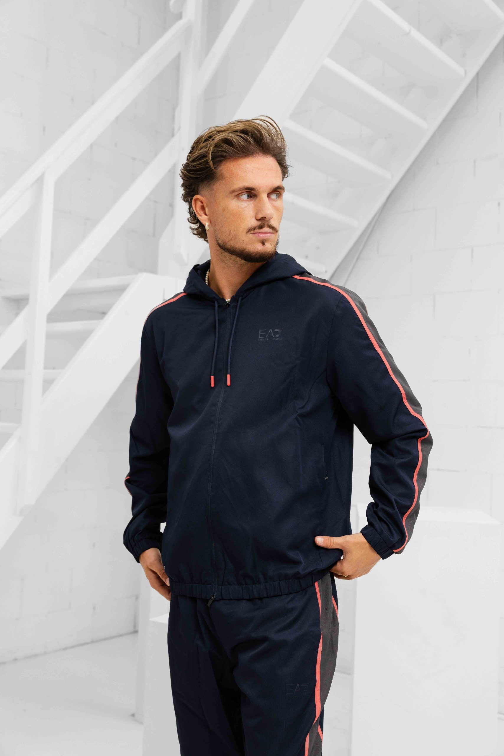 EA7 Emporio Armani 7M000643 Trainingspak Heren Donkerblauw