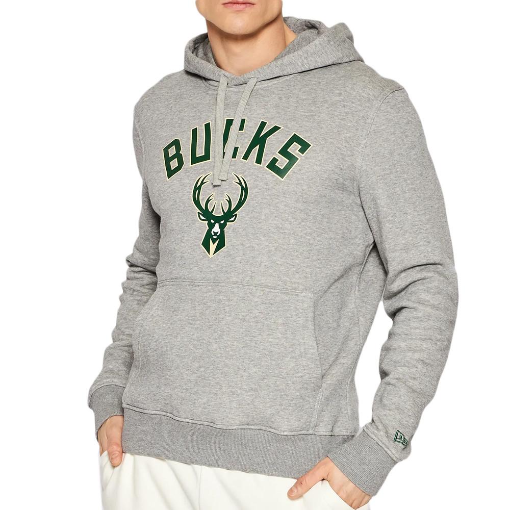 New Era Sweat Gris Homme New Era Milbuc