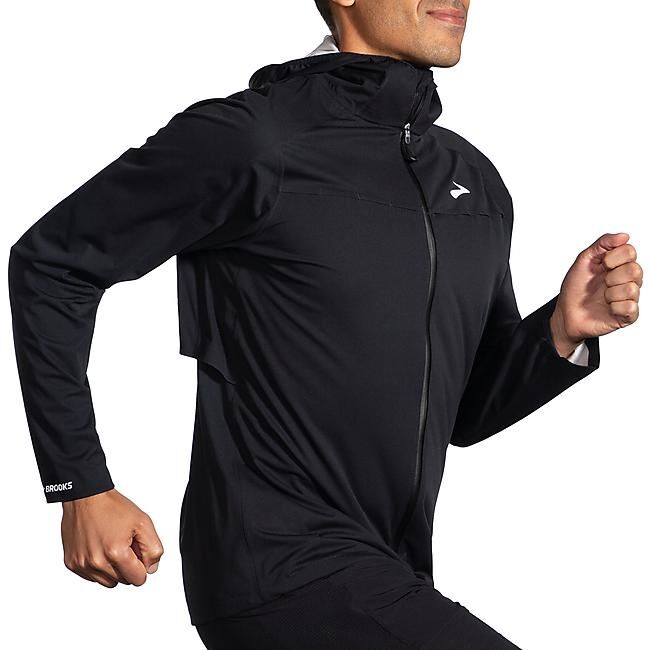 BROOKS RUNNING - VESTE IMPERMEABLE HIGH-POINT WP JACKET M