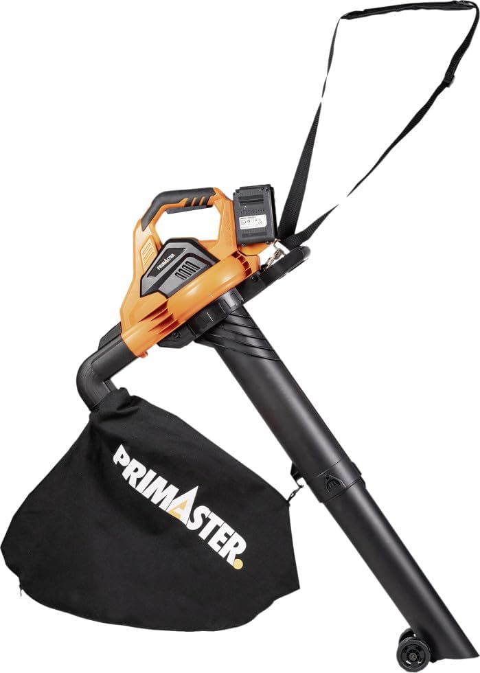 Primaster Akku-Laubsauger Laubbläserbläser PMALS 20 TwinPower 235 km/h 35l