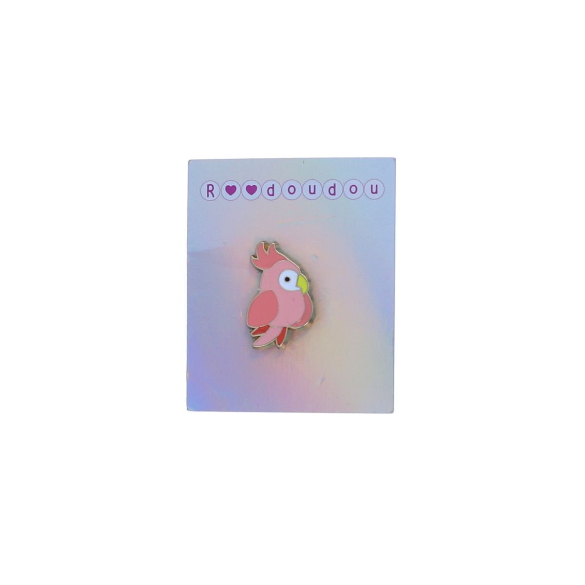 Pin's perroquet Cacatoes Roodoudou