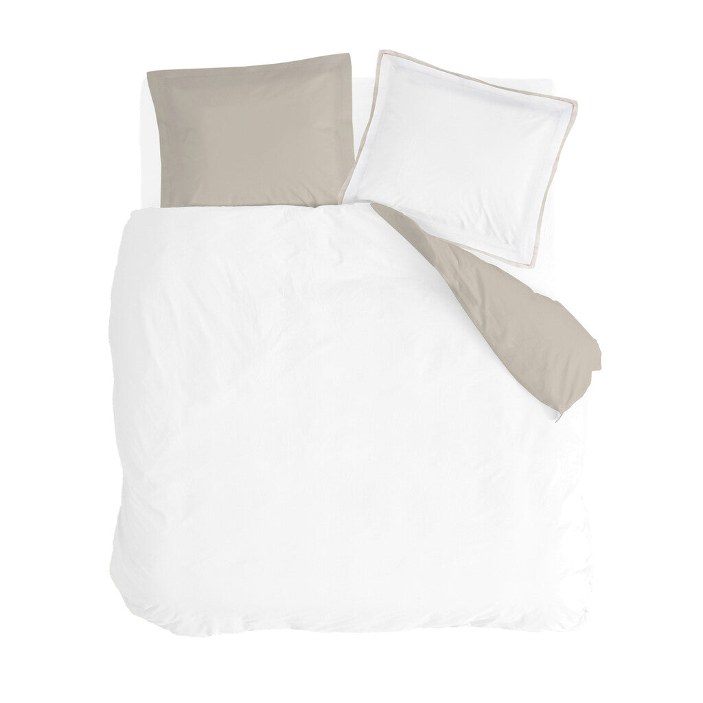 Walra - Dekbedovertrek Classy Tencel - 260x220 - Off White | Beige