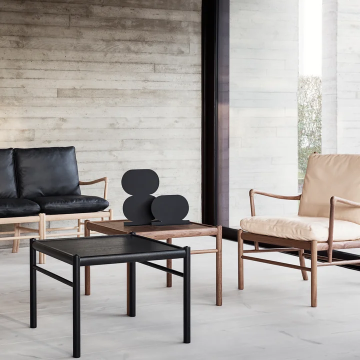 Carl Hansen - OW149 Colonial Chair, Eiche geseift / Leder SIF 95