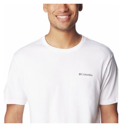 T-Shirt Columbia CSC Basic Logo II Blanc Homme