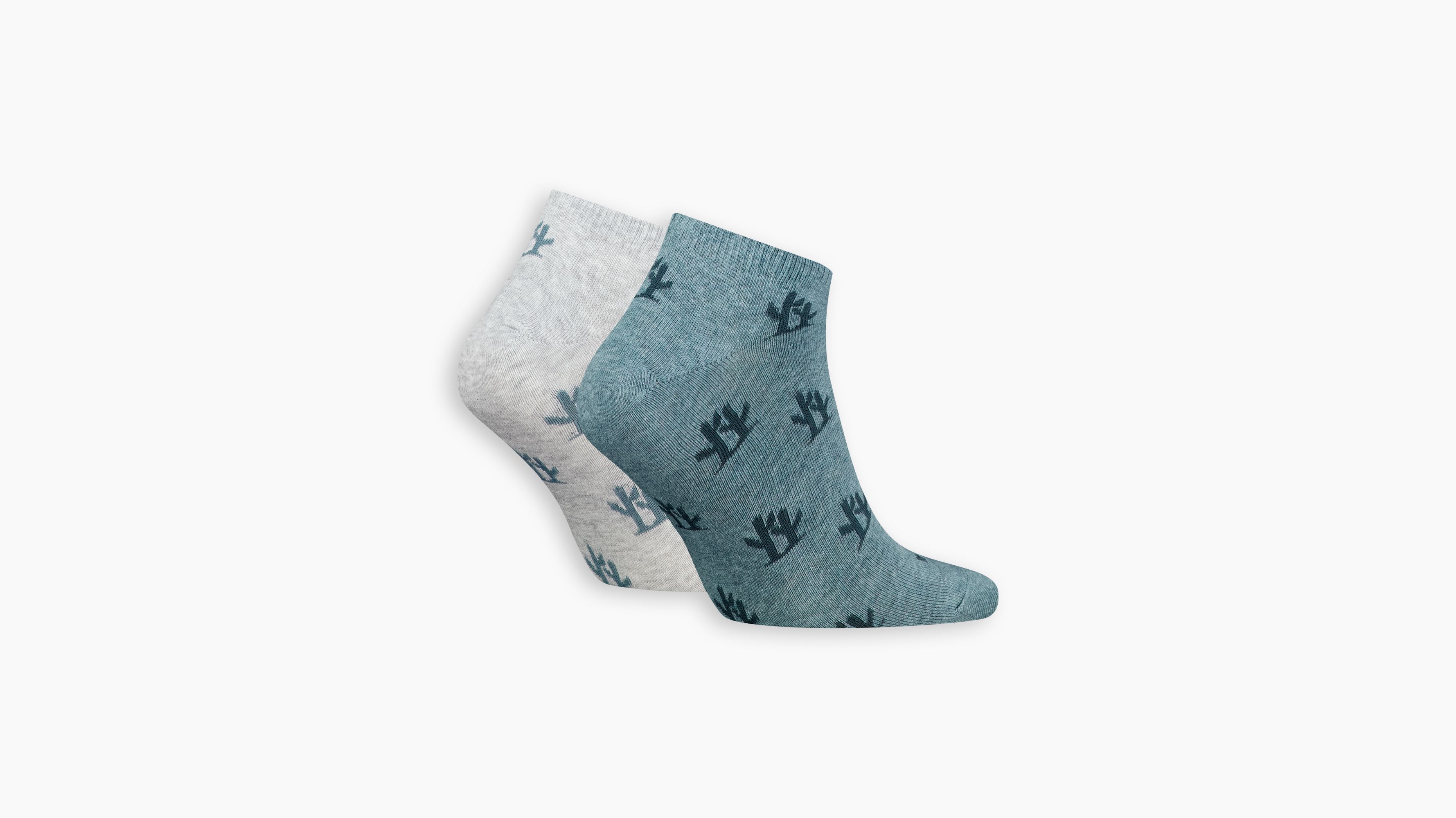 Levi's® chaussettes basses - Lot de 2 - Trooper - Multicolore