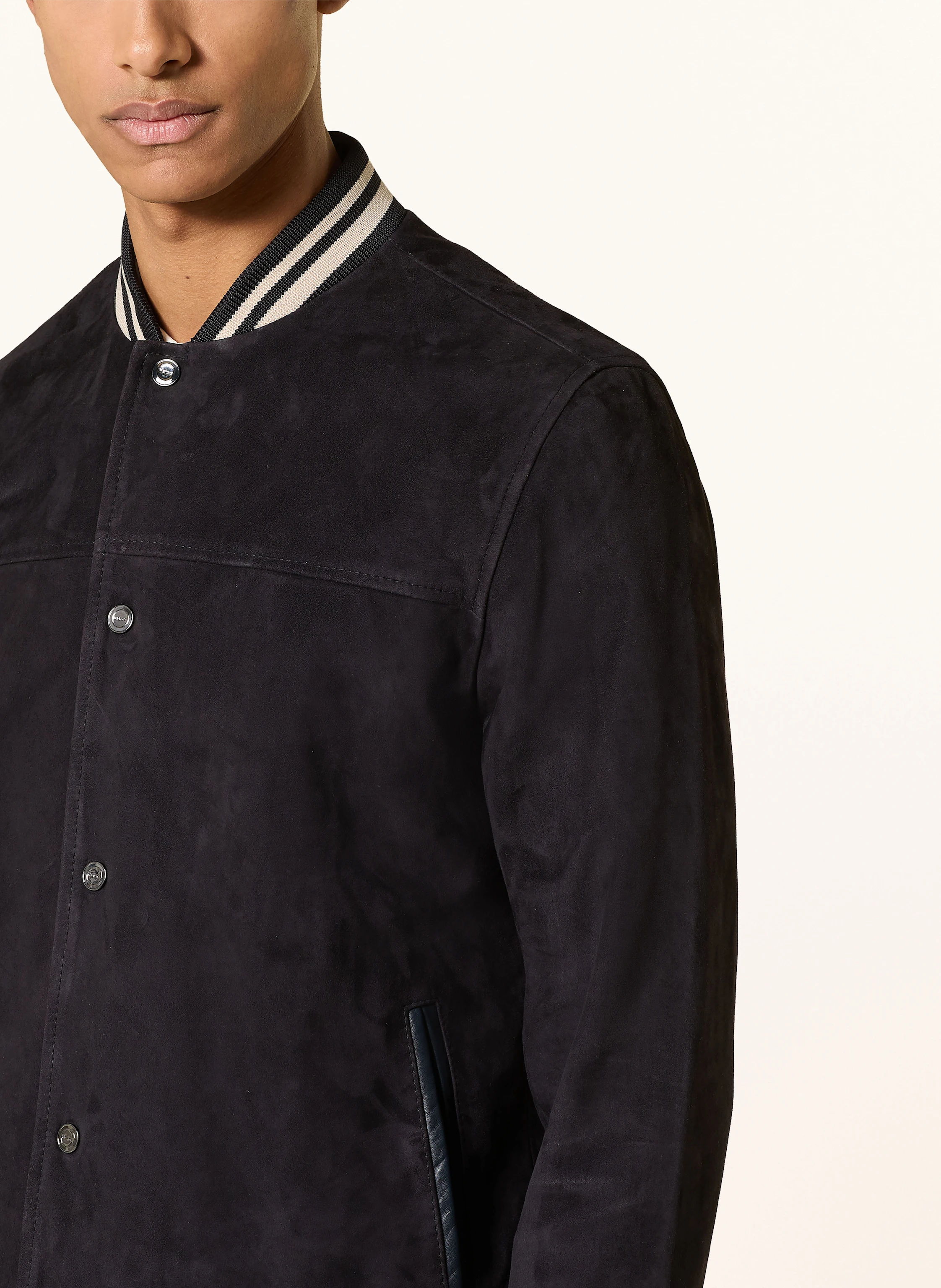 REISS Lederjacke