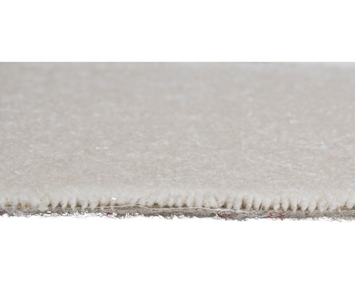 Frisé tapijt Leila lichtbeige FB33 400 cm breed (per meter verkocht)