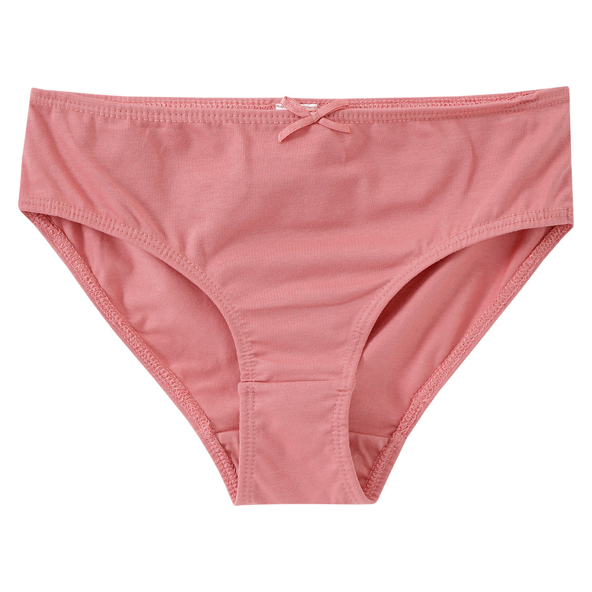 Yigga 5 Mädchen Slips mit Blumen-Muster rosa / creme / dunkelgrau