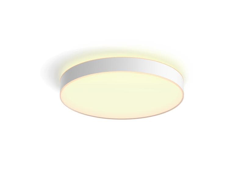 Philips Hue White Amb. Enrave Deckenleuchte XL weiss 4750 l Deckenlampe steuerbar mit Philips Hue