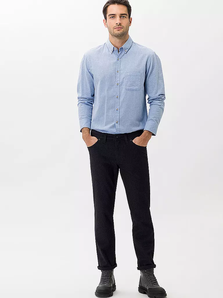 BRAX Hose Straight Fit CADIZ dunkelblau