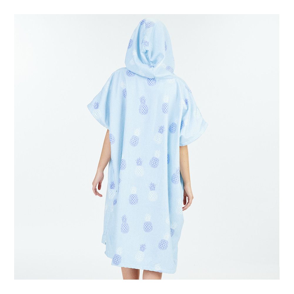 After Essentials PINEAPPLE - Poncho bleu