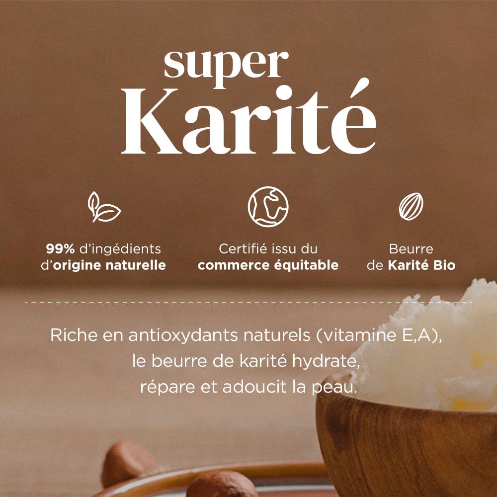 Super karité - Lait corps réparateur 200ml