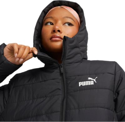 PumaESS Hooded Padded Jacket - schwarz
