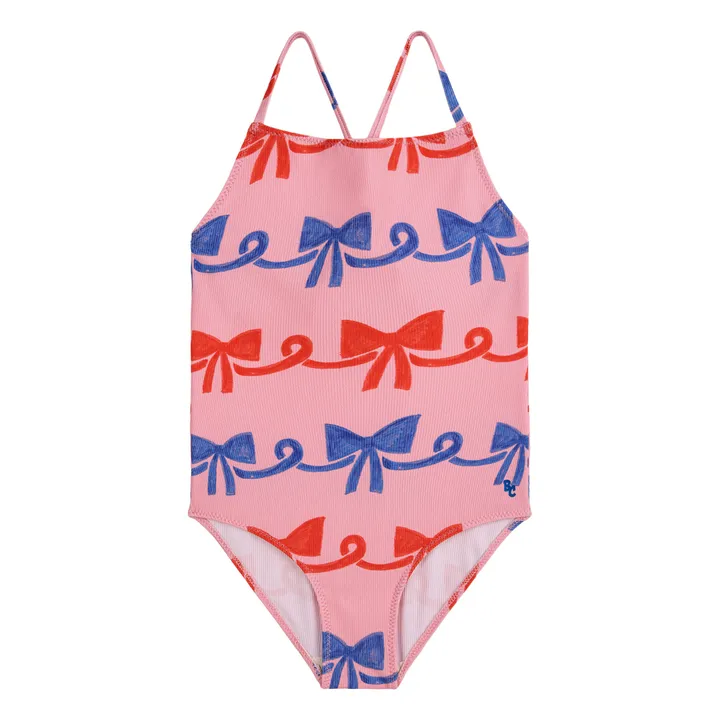 Bobo Choses Maillot 1 Pièce Matière Recyclée Nœuds | Rose fuschia