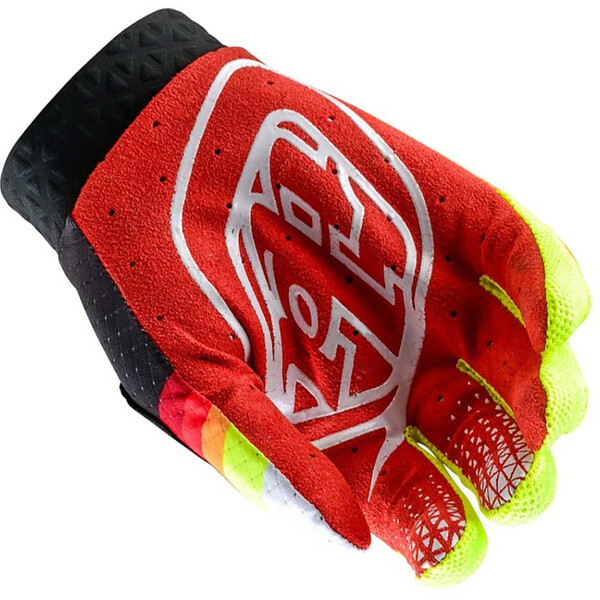 Troy Lee Designs - Gants enfant Air Reverb Youth Noir / Jaune / Rouge