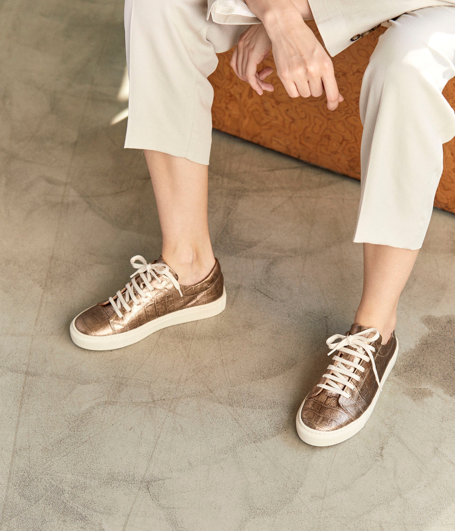 Sneakers bronze Lucette