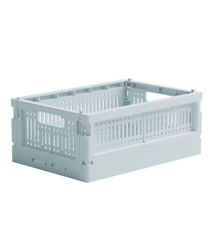 Made Crate Klappbox - Mini - 24x17x9,5 cm - Ice Würfel Blue