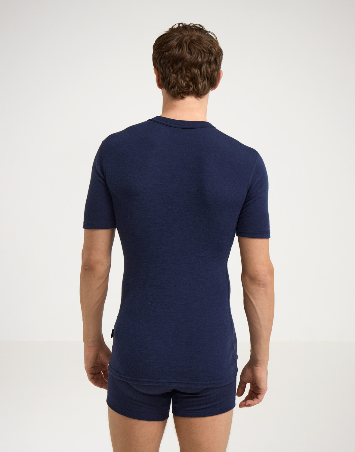 T-shirt van merinowol voor heren