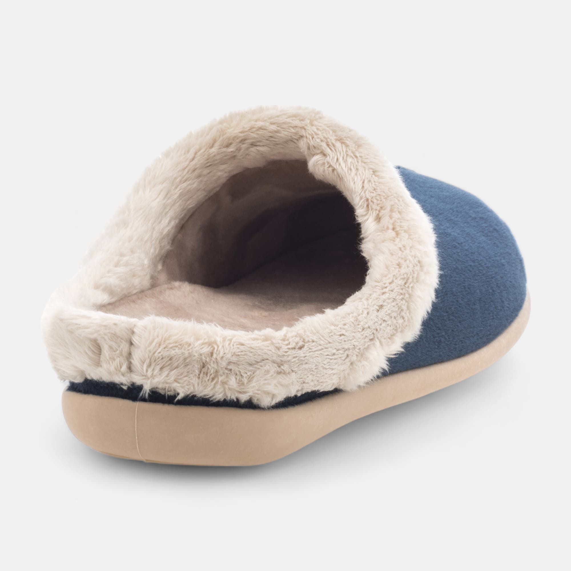 Pantoufles mules Femme bleu marine