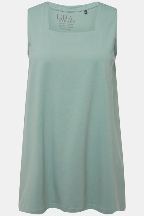 Longtop, Classic Fit, Carree-Ausschnitt, ärmellos