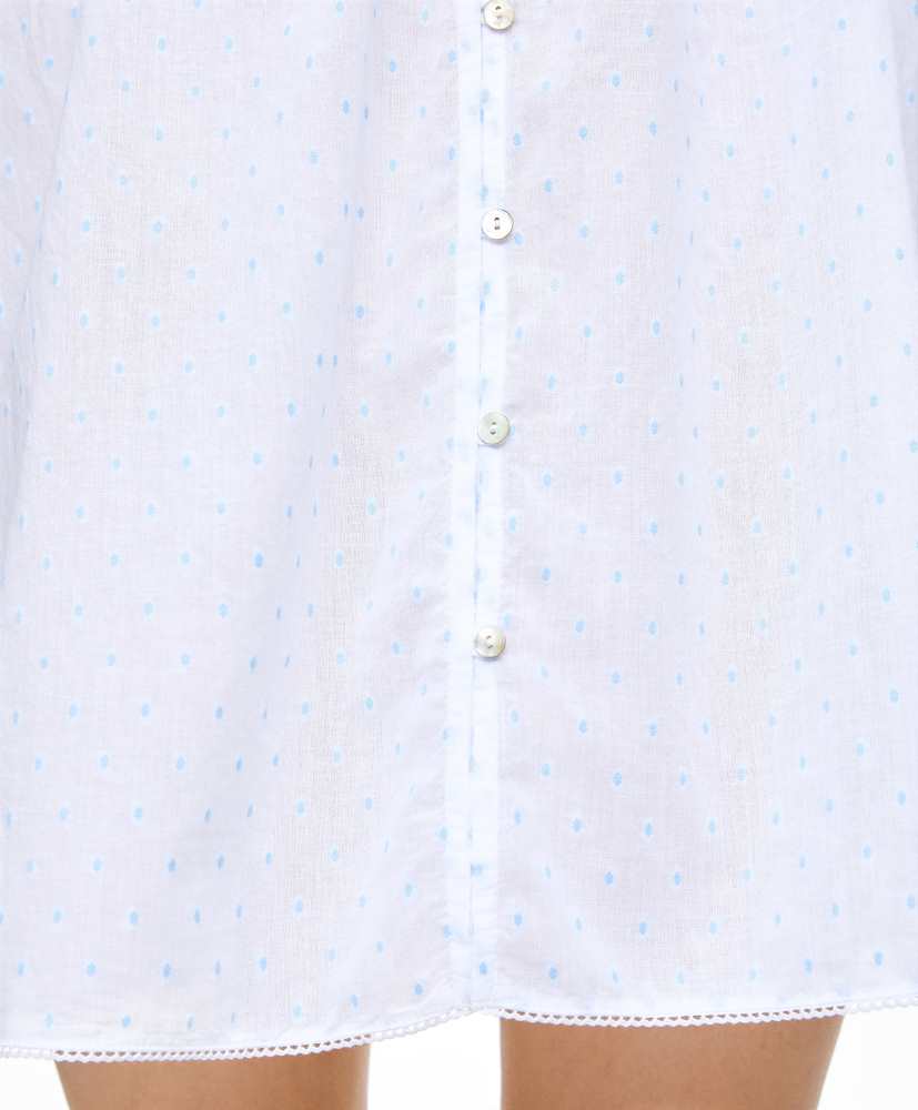 Camisola curta, 100% algodão plumeti