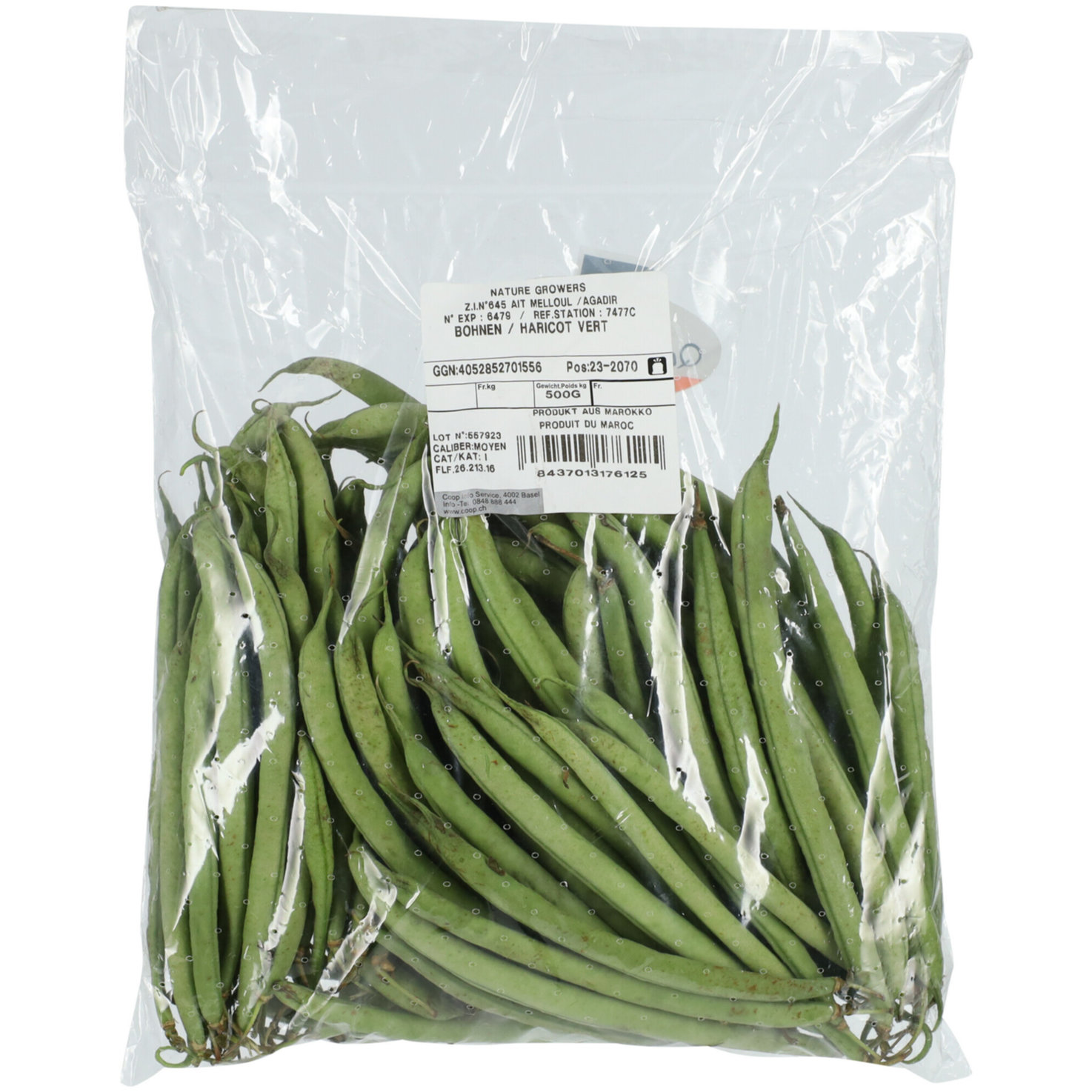 Bohnen grün -