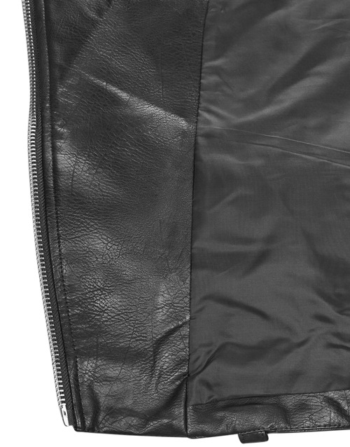 Only - ONLNEWVERA FAUX LEATHER BIKER CC OTW - Noir