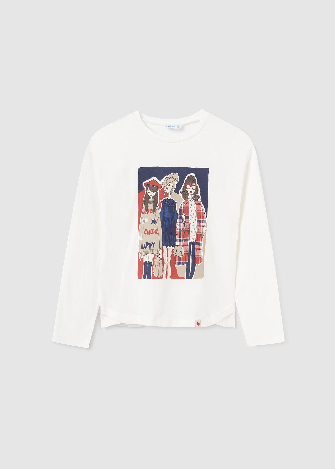 Camiseta estampada Better Cotton para meninas