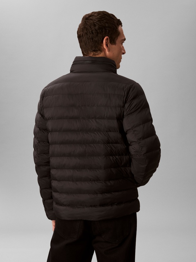 Calvin Klein Jeans Steppjacke »LS NYLN MD WT HDD  F« mit Kapuze Regular fit mit Kapuze im Kragen