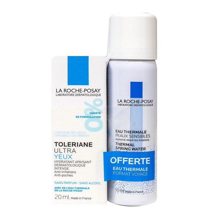 Toleriane Ultra contour des yeux 20ml + eau thermale offerte