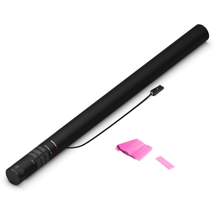 Magic FX EC04PIF Electric Confetti Cannon 80 cm UV Fluo roze