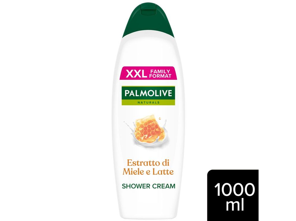 GEL BANHO PALMOLIVE NATURALS LEITE&MEL 1 LT