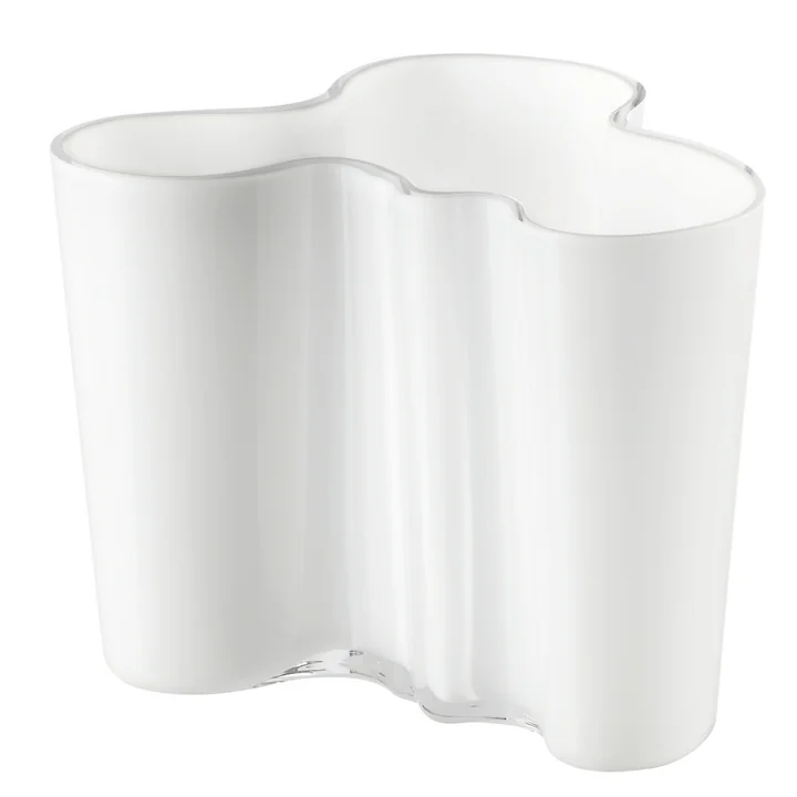 Iittala - Aalto Vase Savoy 160 mm, opalweiss