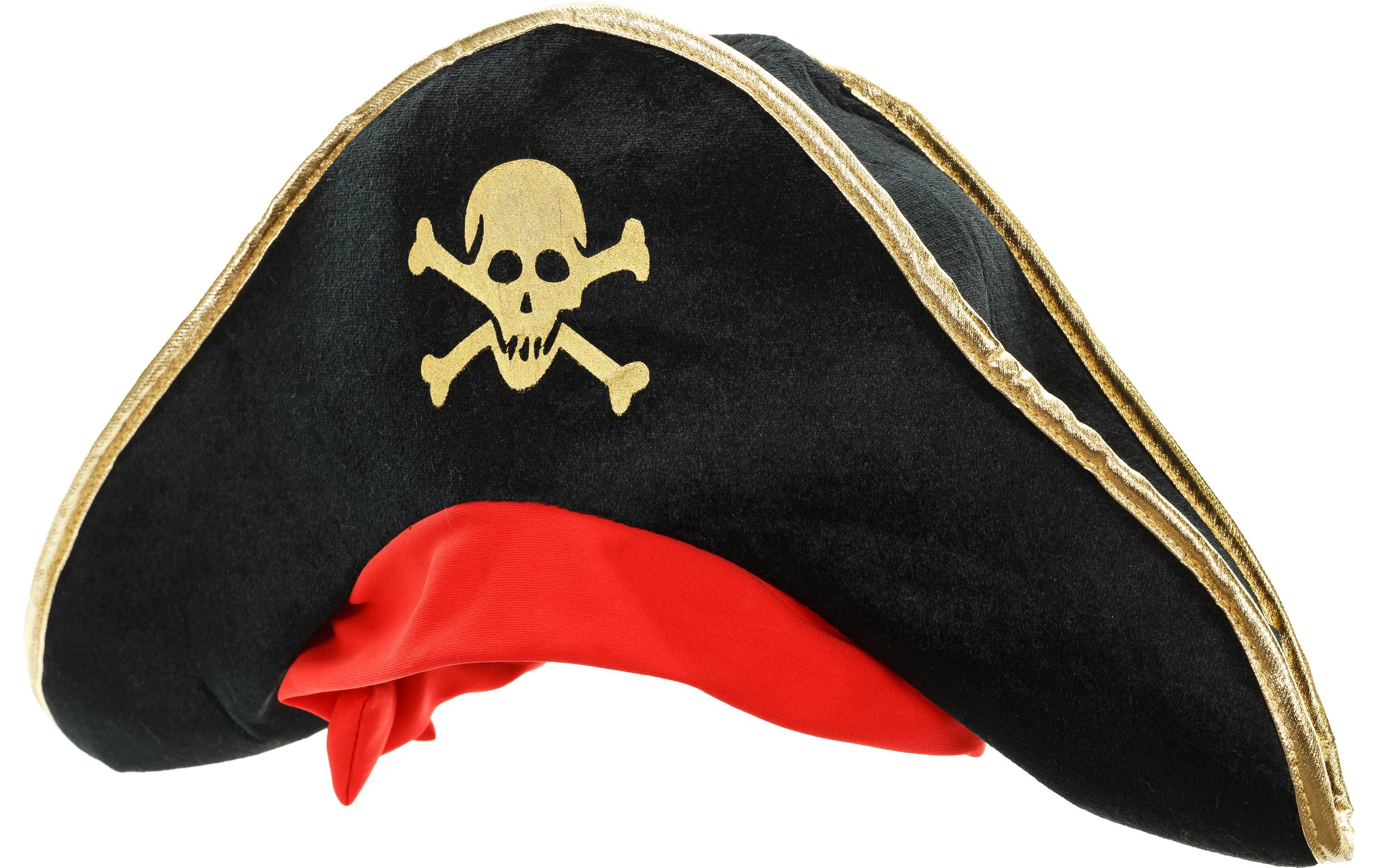 Partyaccessoire Piratenhut für Kinder 45 cmKostüm-Hut für Partys