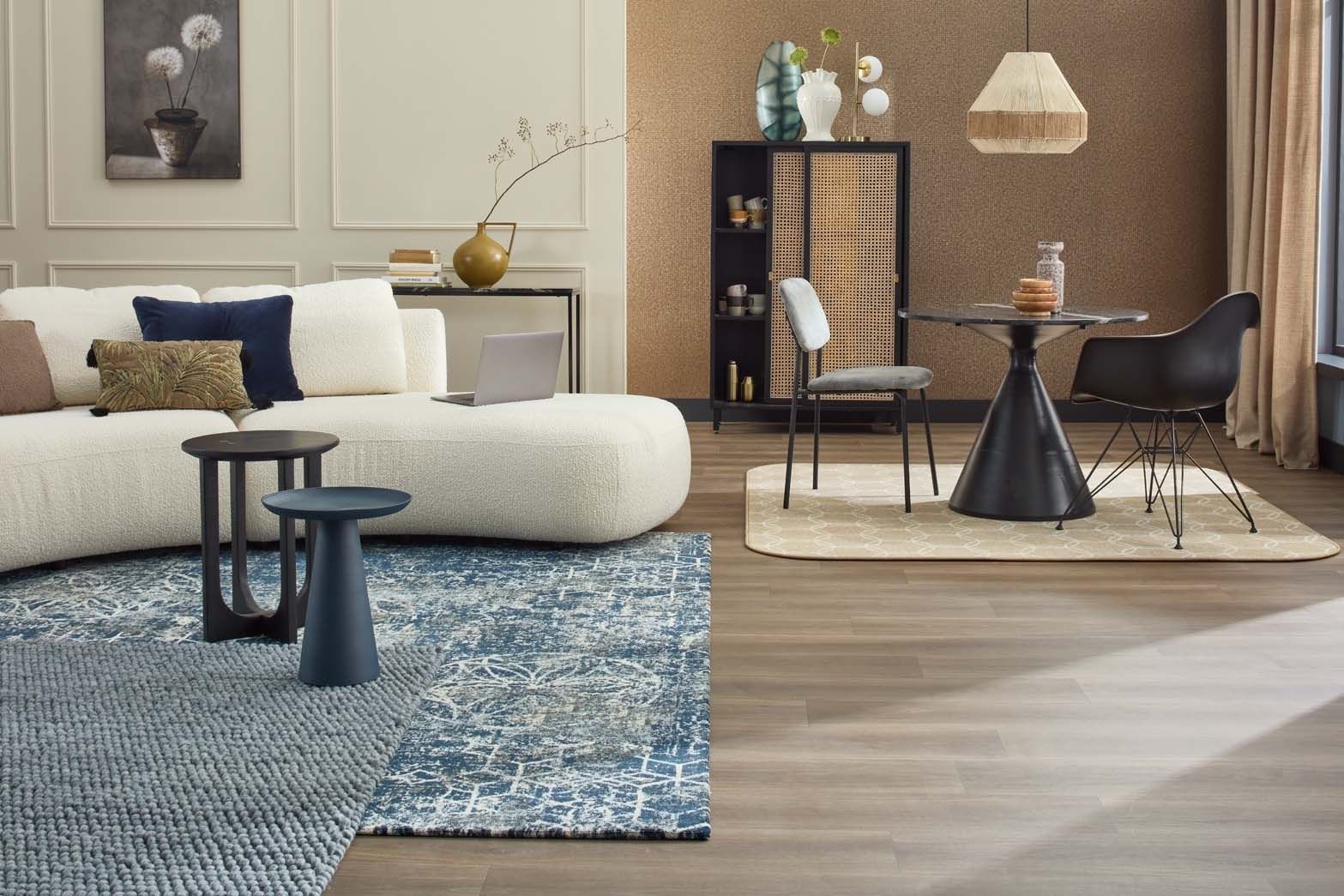 Vloerkleed Royal Blue Fuse FloorArt  | Brinker