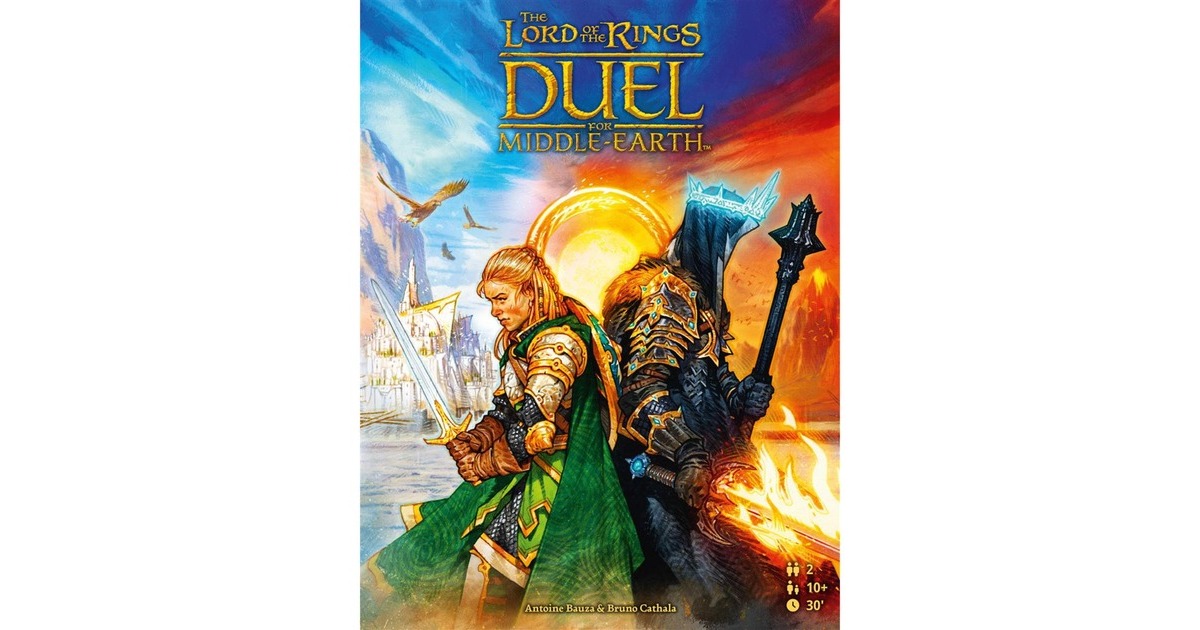 AsmodeeThe Lord of the Rings Duel for Middle Earth Bordspel  (Nederlands, 2 spelers, 30 minuten, Vanaf 10 jaar)