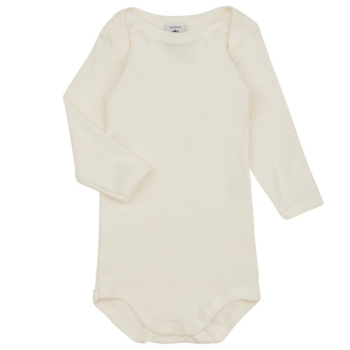 Petit Bateau - BODY US ML CLOUDY PACK X3 - Rose / Blanc