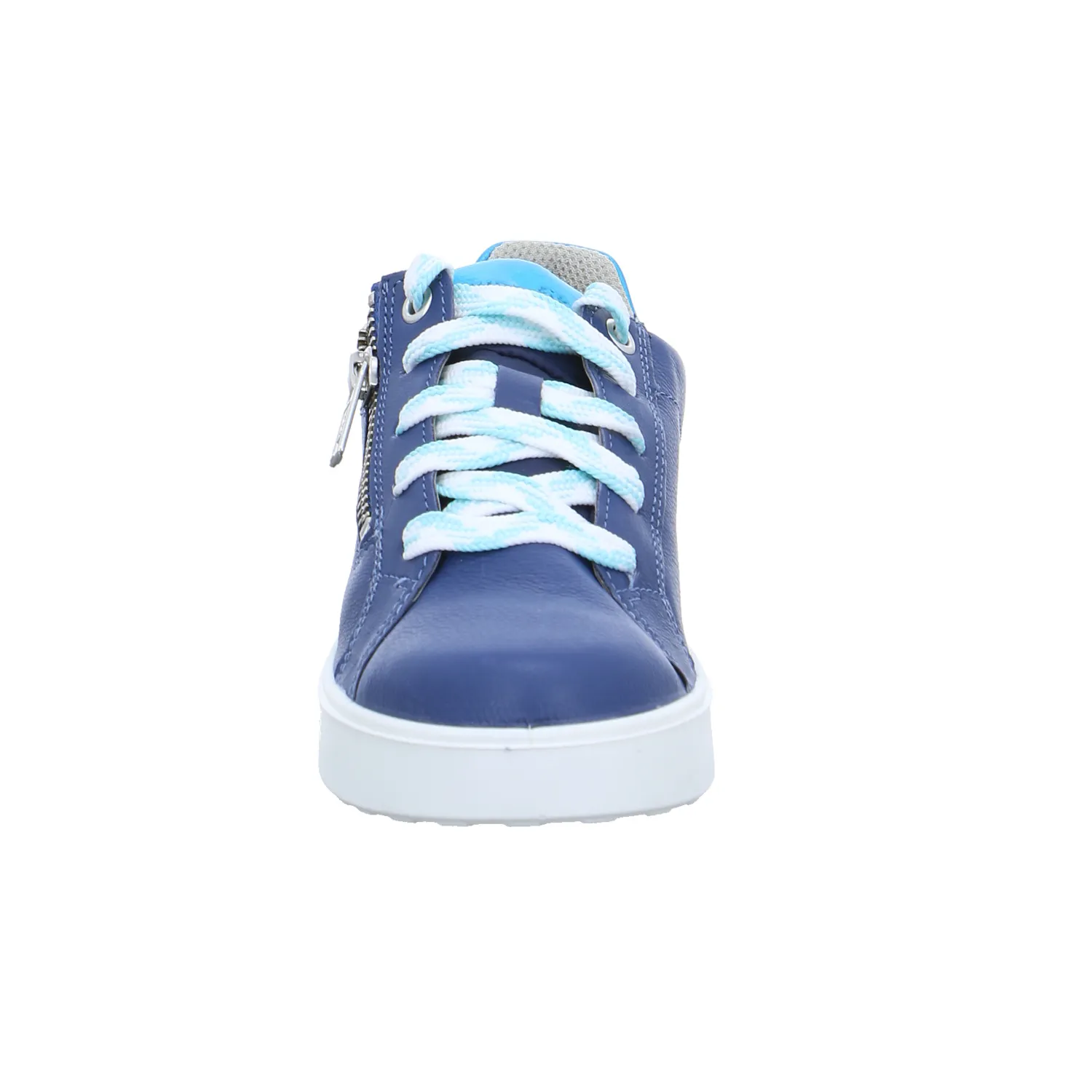 SUPERFIT Mädchen-Halbschuh Binder Blau Textil  Sneaker