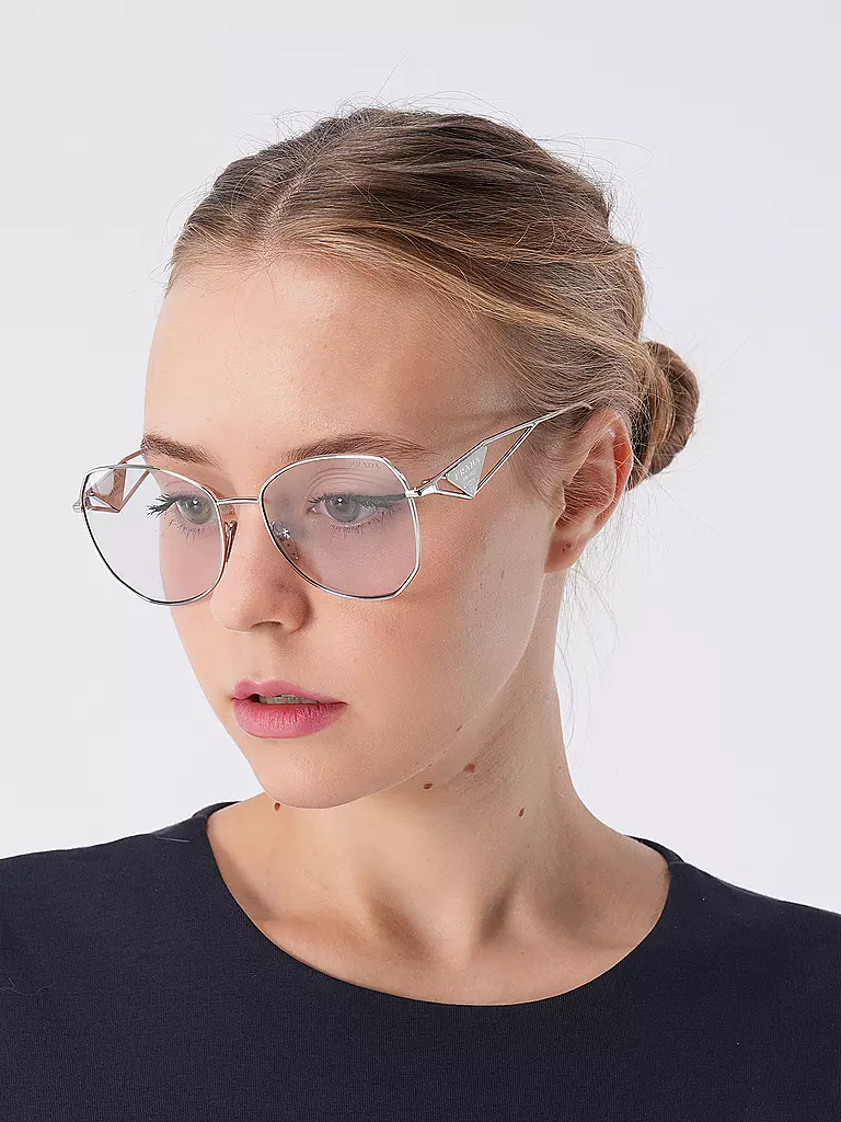 PRADA Sonnenbrille 0PR57Y/57 silber