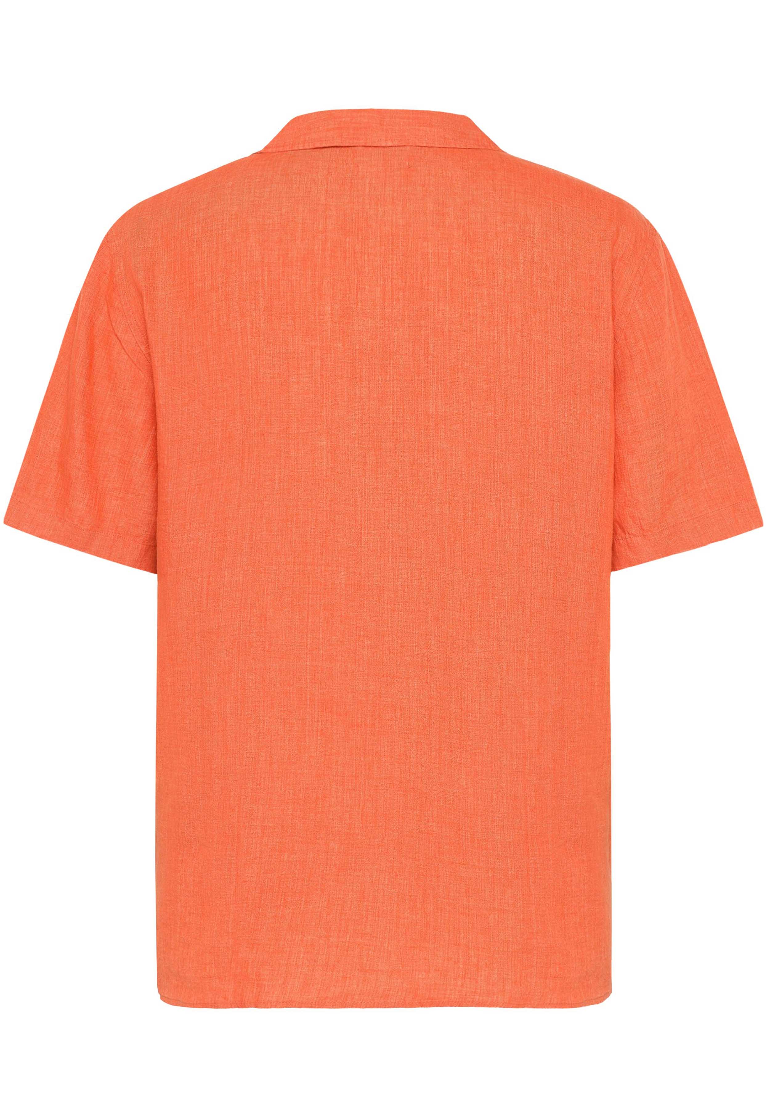 Knowledge Cotton Apparel Leinenhemd Box Fit SS Langoustino
