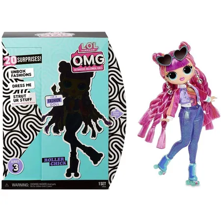 MGA Entertainment L.O.L. Surprise OMG Doll Series 3- Roller Chick