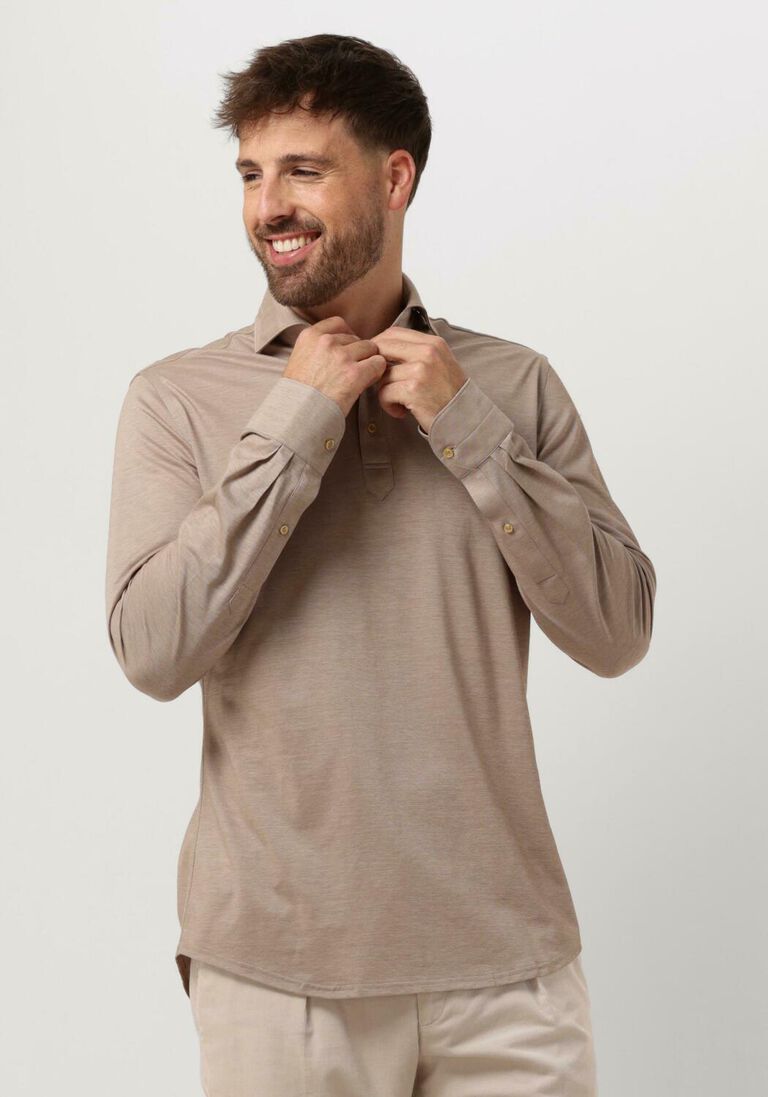 PROFUOMO beige profuomo polo shirt polo camiche sc sf
