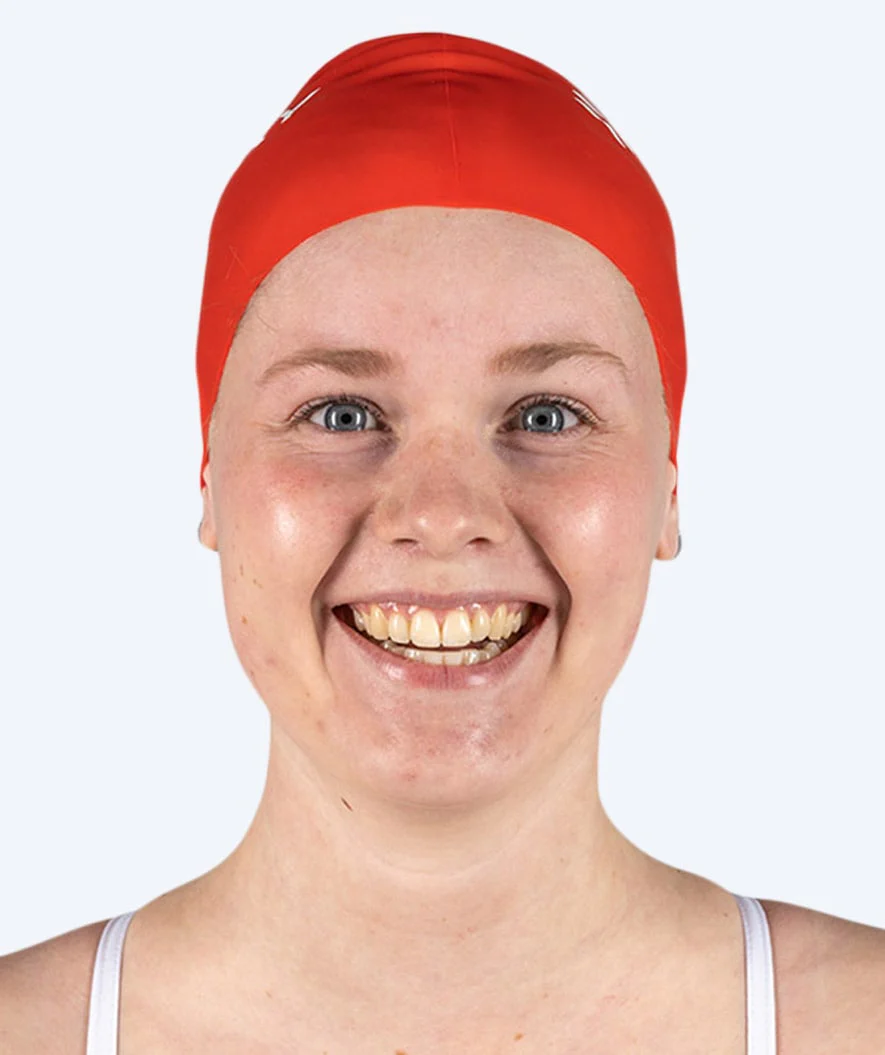 Watery badehætte (fra 10 år) - Signature - Rød
