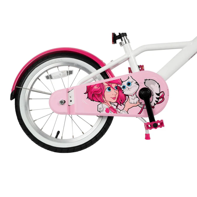 Decathlon Btwin - Bicicleta híbrida feminina Btwin HYC500, aro 16