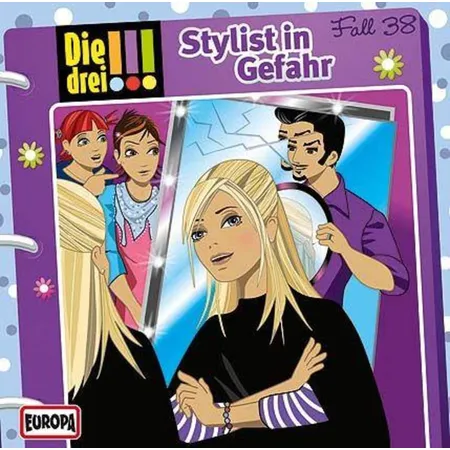 KOSMOS Hörspiel-CD Die drei !!! 38 Stylist in Gefahr