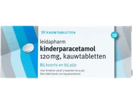 Jumbo Kinder paracetamol kauwtabletten 120 mg