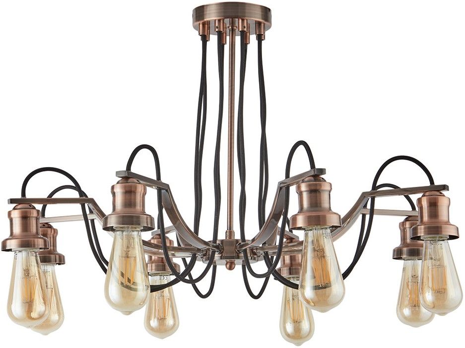 Hanglamp 1068-8CU Olivia ⌀70  x H43 cm
