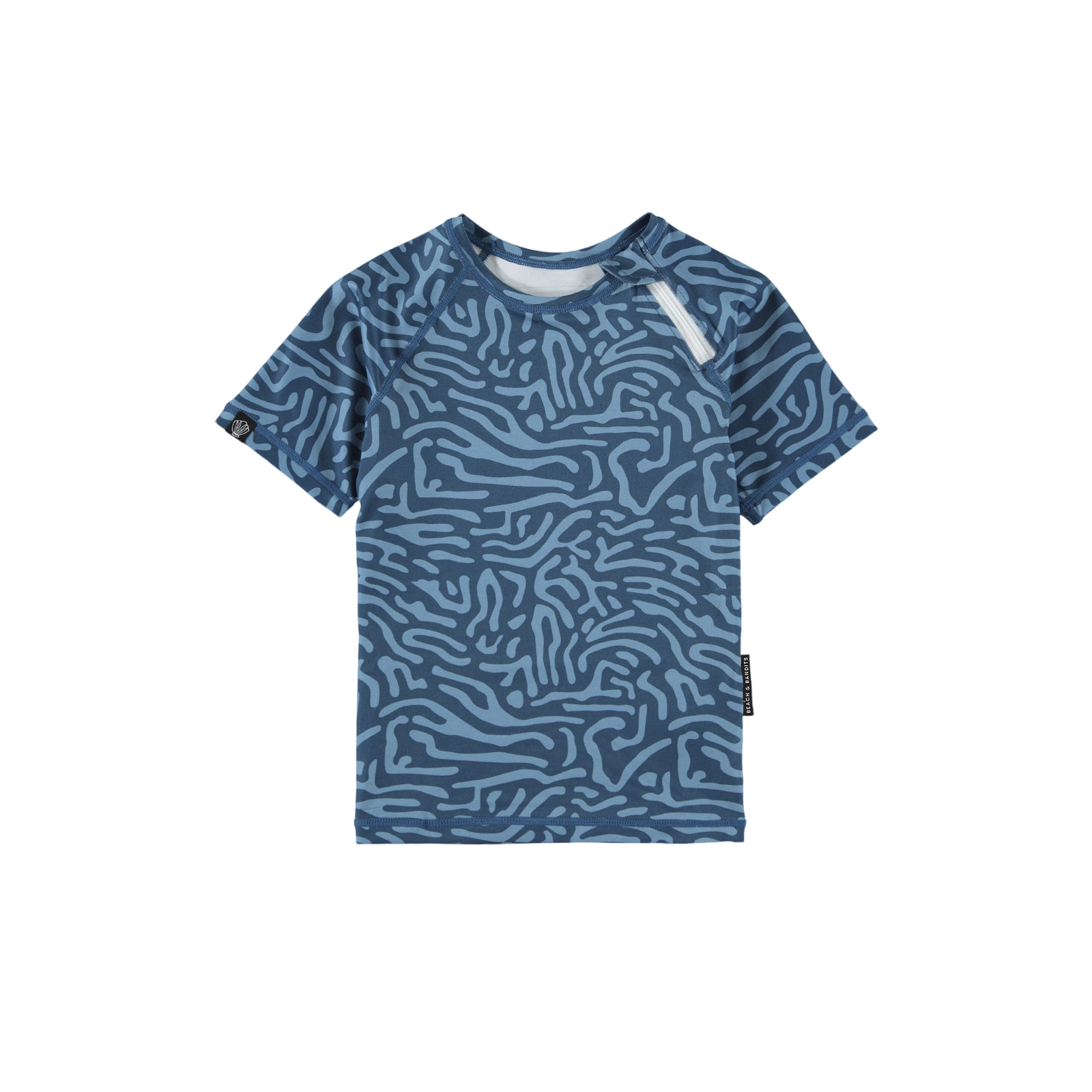 Badeshirt UPF 50  Deep Ocean Deep Blue