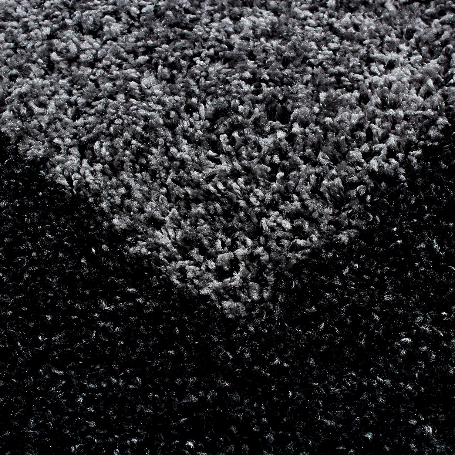 Wunderschöne Rund Bordüre Shaggy Hochflor Langflor Designer Teppich 2 Farbig
